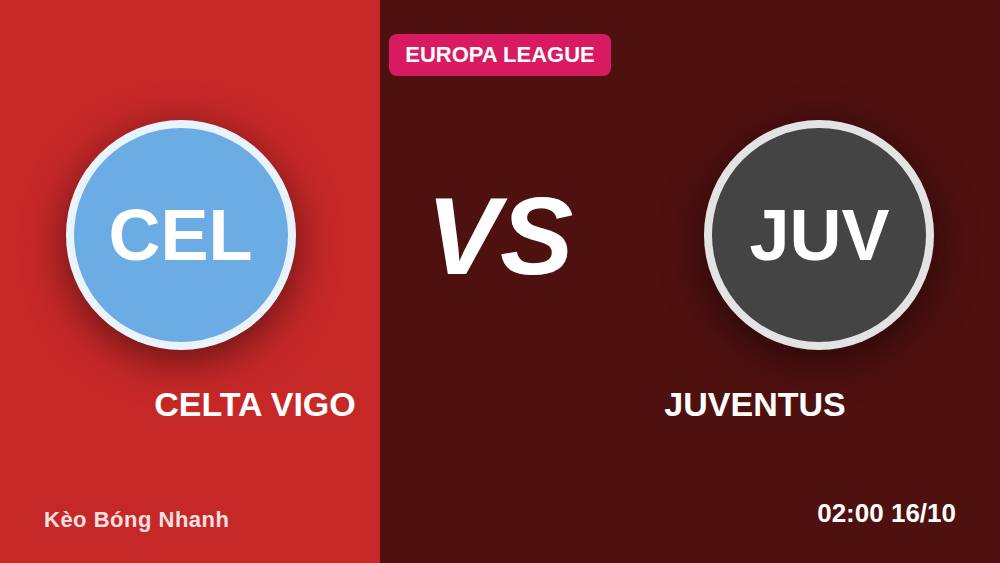 Celta Vigo vs Juventus 15/10/2026: Sai lầm cần tránh khi chốt kèo